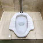 پیدا کردن قبله به کمک کاسه توالت ایرانی